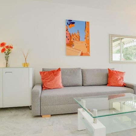 « La Grande Residence » Vue Mer, Piscine Menton Exteriör bild